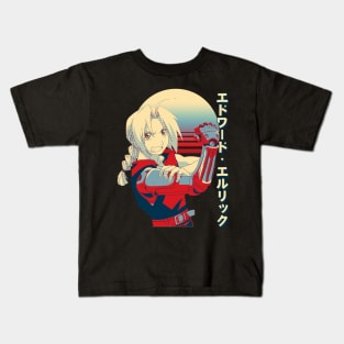 Edward Elric Kids T-Shirt